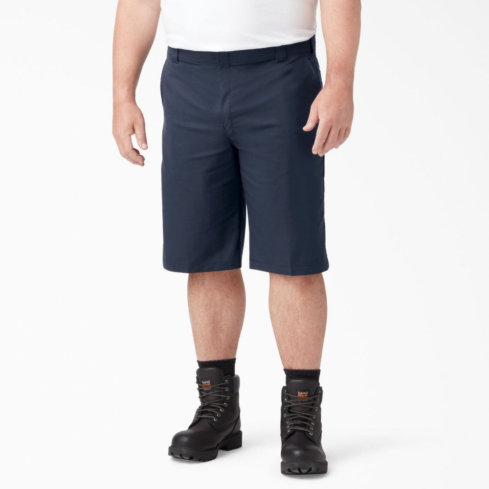 Men's Dickies FLEX Regular-Fit Cargo Shorts- Navy Blue